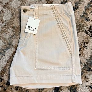 ANA High Rise Twill Shorts Size 4